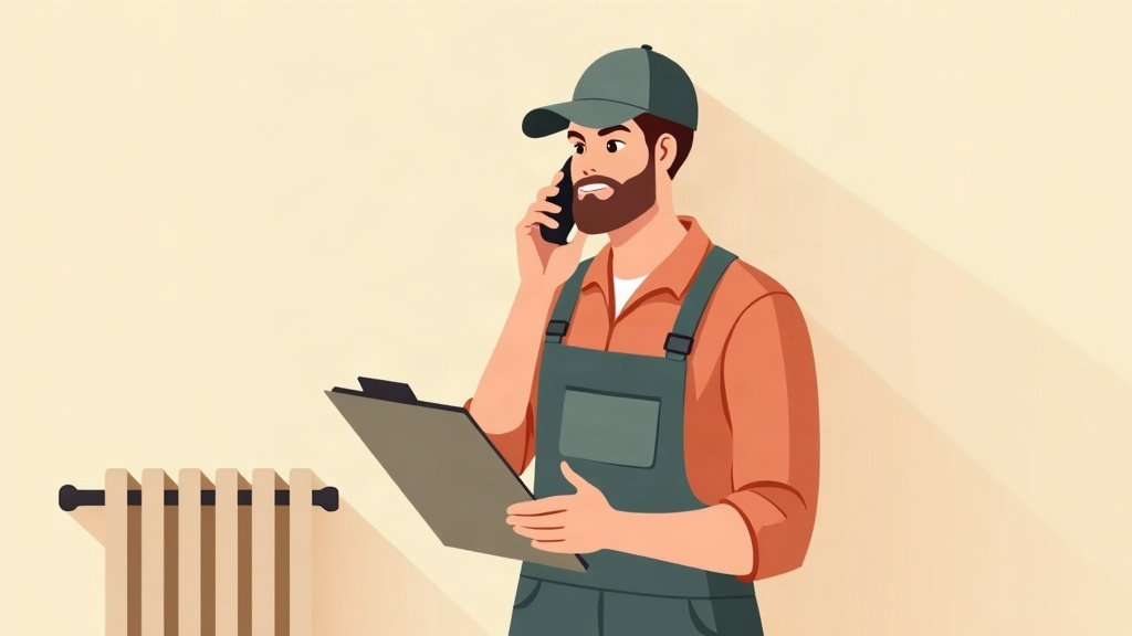 Appel et diagnostic au téléphone