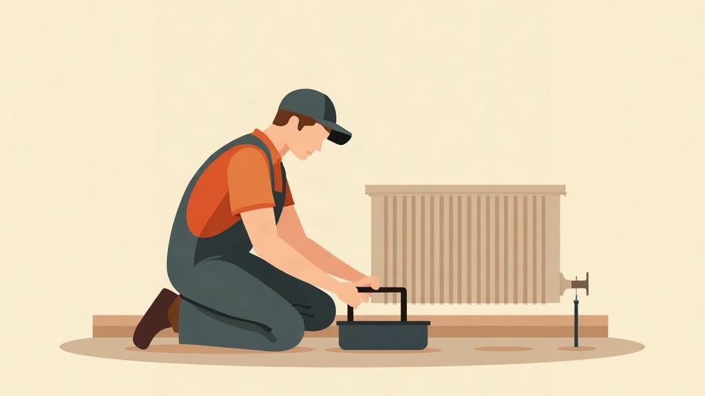 Dépannage d’un radiateur