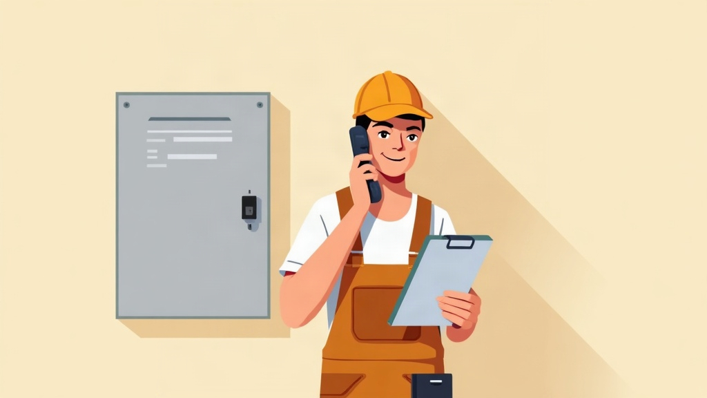 Appel et diagnostic au téléphone
